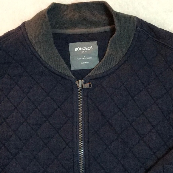 bonobos quilted bomber